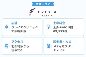 フレイアクリニック_大阪梅田院
