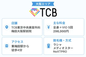 TCB東京中央美容外科_梅田大阪駅前院