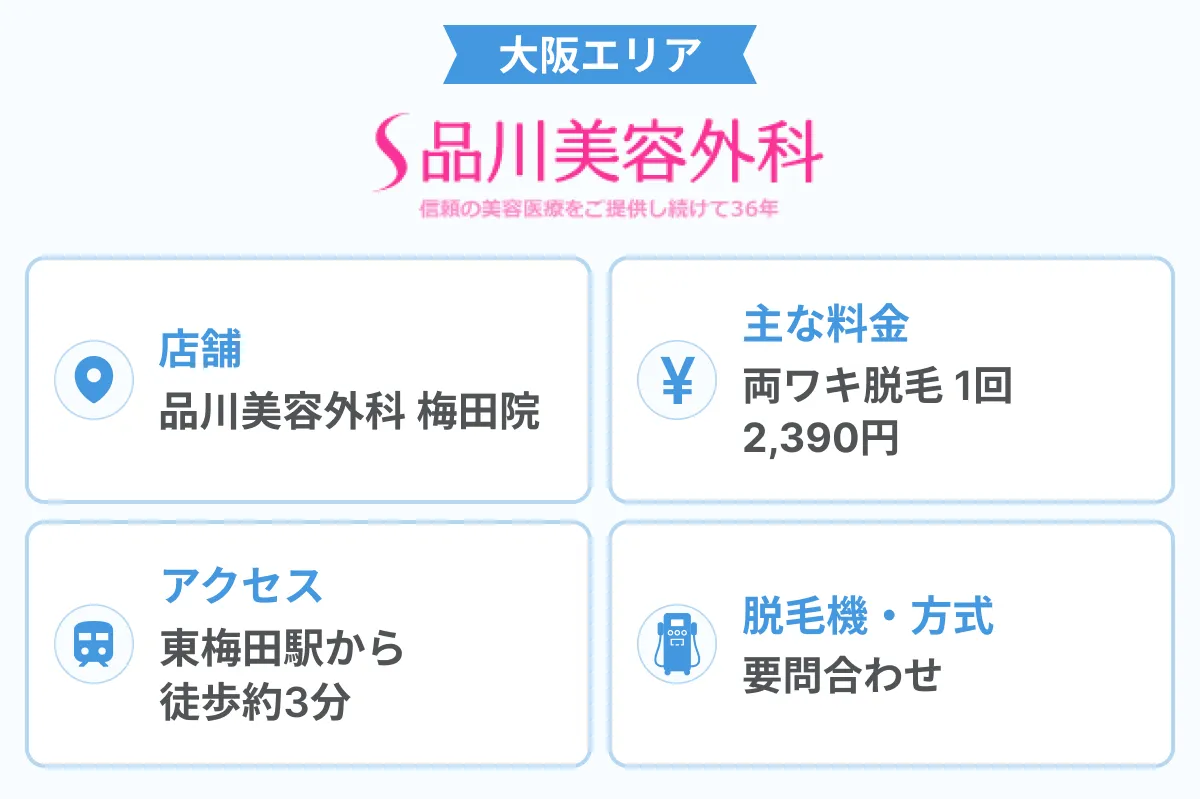 品川美容外科_梅田院